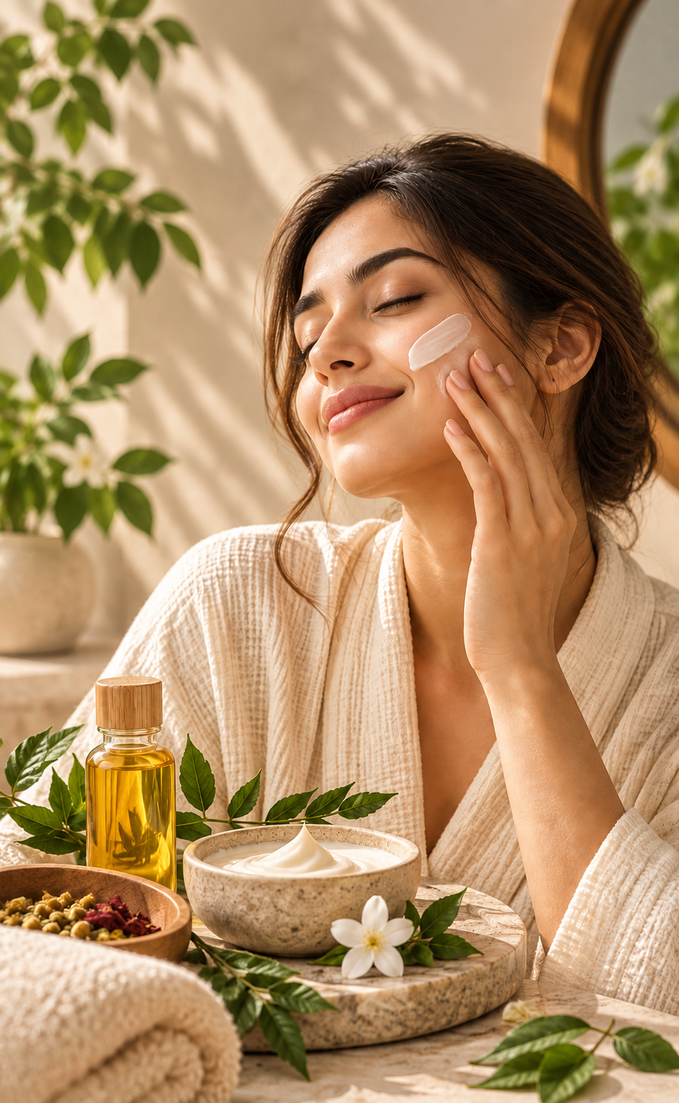 Shrana natural skincare ritual